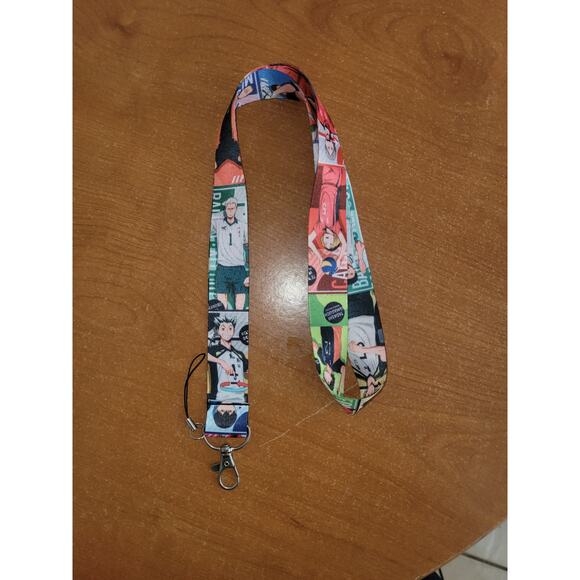 Best Japan Anime Series Haikyuu Characters Cell phone Holder Multicolor Lanyard - Picture 6 of 6